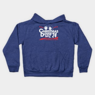 Christmas and Dunn for President 2024 Kids Hoodie